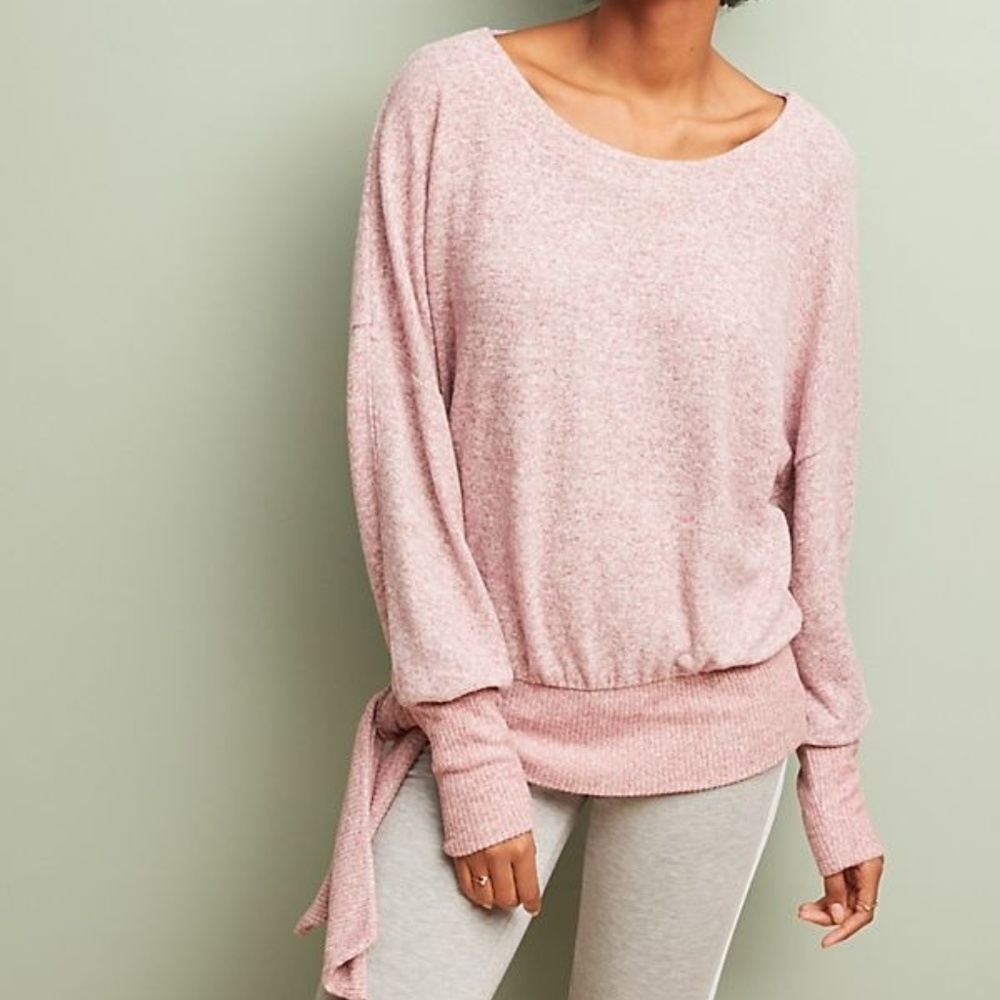 Anthropologie: Payton Brushed Fleece pullover, XS
